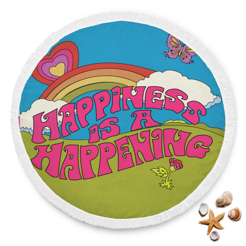 Happiness is a Happening Beach Blanket