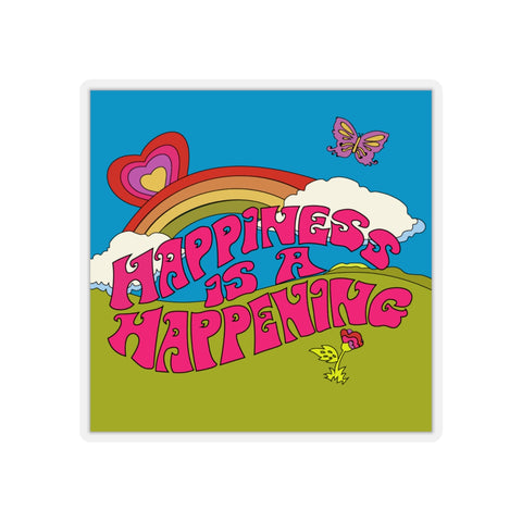 Happiness is a Happening Sticker